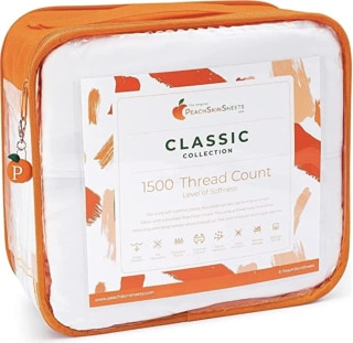 PeachSkinSheets Night Sweats Soft Sheet Set