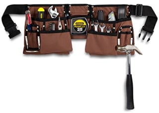 GlossyEnd Heavy-Duty Construction Tool Belt