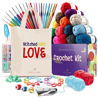 Hearth &amp; Harbor 73-Piece Crochet Kit