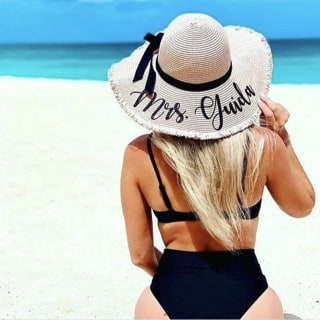 Hundred Hearts Floppy Sun Hat