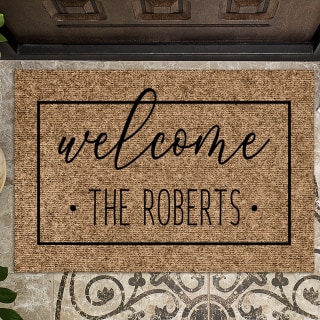 Wood by Stu Welcome Mat