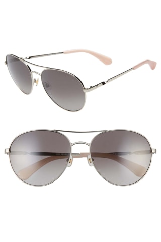 Kate Spade Polarized Aviator Sunglasses