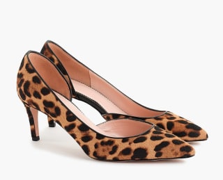 Colette D'Orsay Pumps in Leopard Calf Hair