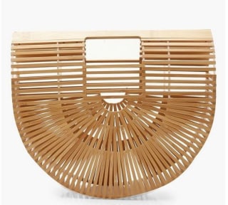Vintga Bamboo Handbag 