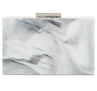INC International Marble Box Clutch