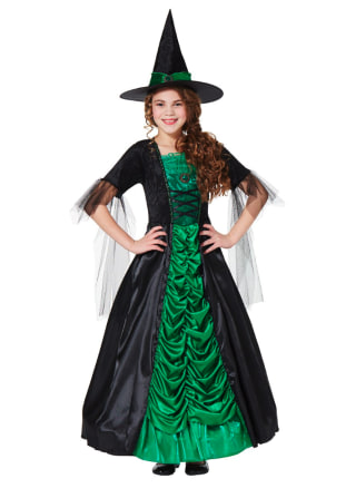 Kids Gothic Witch Costume