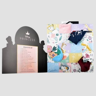 Women's Disney Princess 15 Days of Socks Advent Calendar