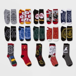 Women's Harry Potter Owl 15 Days of Socks Advent Calendar - Colors May Vary One Size