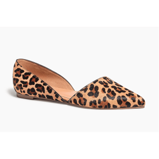 Calf Hair d'Orsay flats