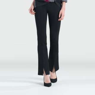 Clara Sunwoo Ponte Kick Front Slit Pant