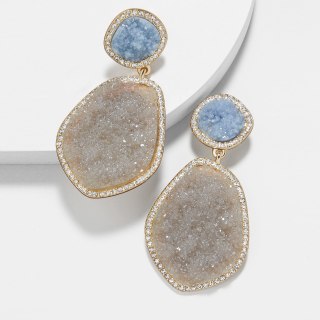 BaubleBar Vina Druzy Drop Earrings