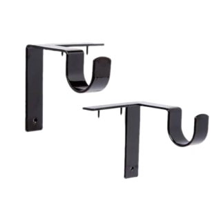 Kwik-Hang Single Curtain Rod Brackets