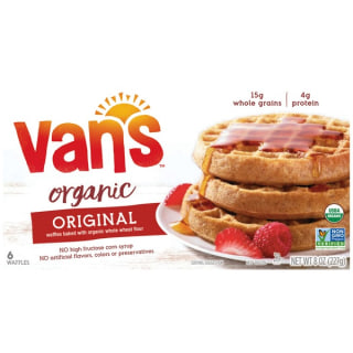 Van's Whole Grain Organic Waffles, Totally Original