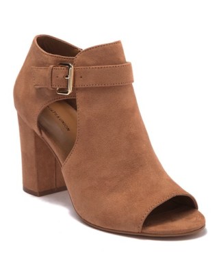 14th & Union Cutout Block Heel Bootie