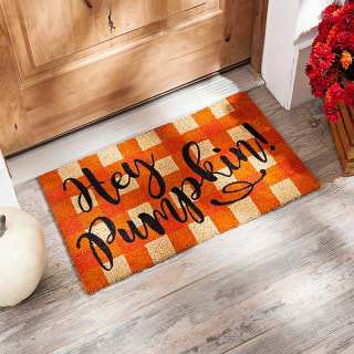 Hey Pumpkin Doormat