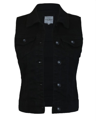 Made by Olivia Sleeveless Denim Vest 