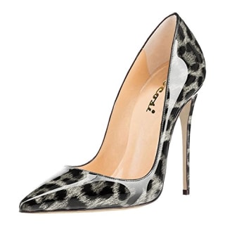 Vocosi Pointed Toe Patent Pumps