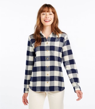 L.L.Bean Organic Flannel Tunic