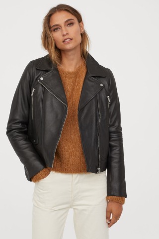 Leather Biker Jacket