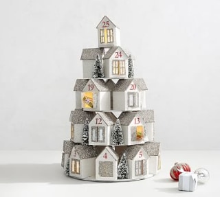 Light-Up Stacking House Calendar