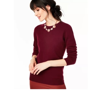 Charter Club Crew-Neck Cashmere Sweater