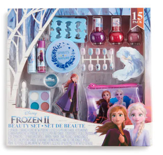 Disney's "Frozen 2" Girls' 15-Piece Mega Beauty Set