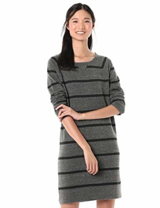 Fleece Sweatshirt Dress