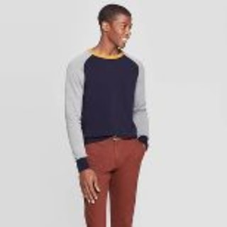 Men's Standard Fit Crew Neck Sweater