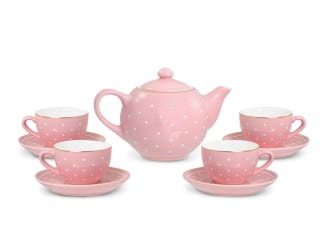 FAO Schwarz Toy Ceramic Tea Set
