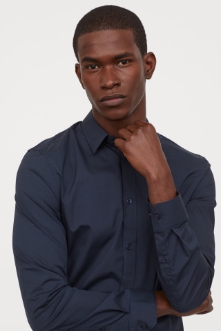 Slim Fit Easy-iron Shirt