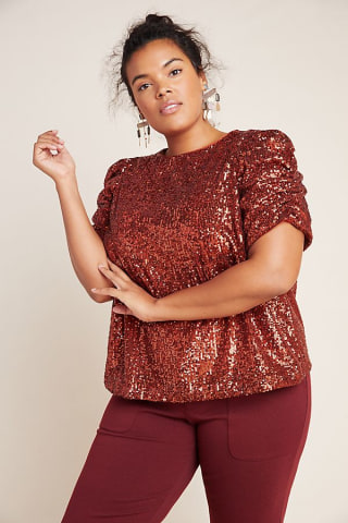 Marie Sequined Blouse