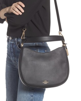 Coach Nomad Leather Shoulder/Crossbody Hobo