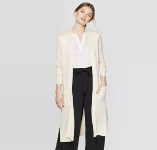 A New Day Women's Ribbed Dust Cardigan