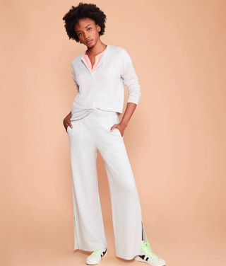 Lou & Grey Signaturesoft Plush Wide Leg Pants