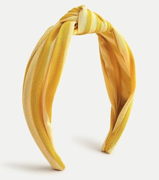 J. Crew Striped Turban Knot Headband