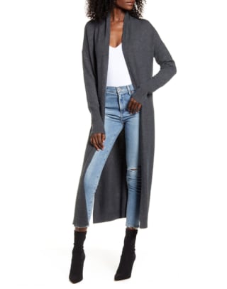 Leith Longline Open Cardigan