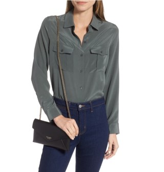 Kate Spade Leather Chain Wallet