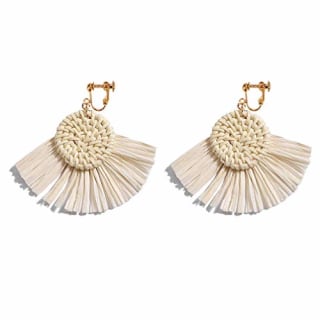 Woven Tassel Earrings