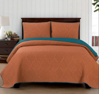 Highland Dunes Healy Reversible Quilt Set