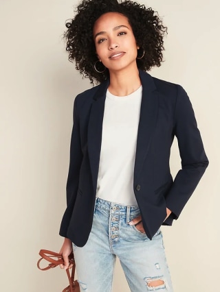 Old Navy Classic Ponte-Knit Blazer