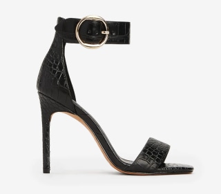 Express Crocodile Texture Sandals