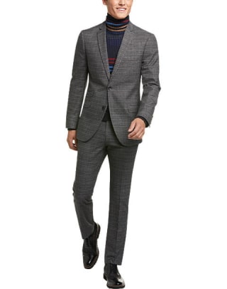Men's Wearhouse Paisley &amp; Gray Slim Fit Suit Jacket