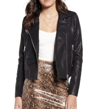 BlankNYC Black Moto Jacket