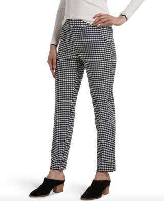 Hue Plaid Temp Tech Trouser Leggings
