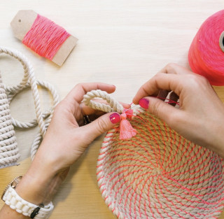 DIY Coil Rope Bowl