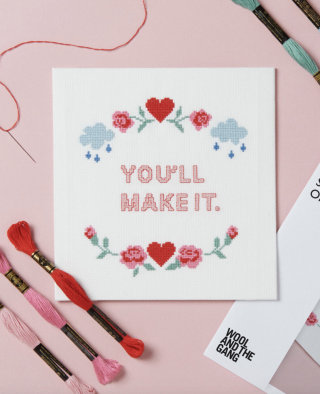 Wool & The Gang Embroidery Kit