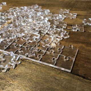 Clear Jigsaw Puzzle