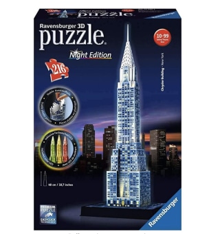 3D Chrysler Building Jigsaw Puzzle