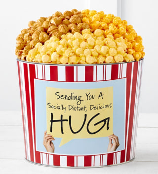 Tins With Pop(TM) Socially Distant Hug Sign