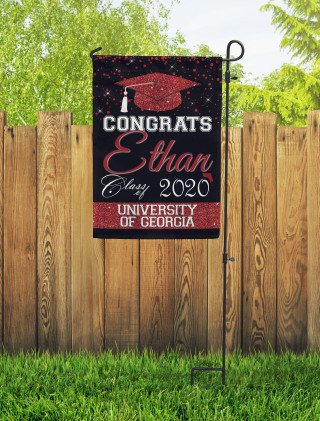 Etsy Graduation Garden Flag